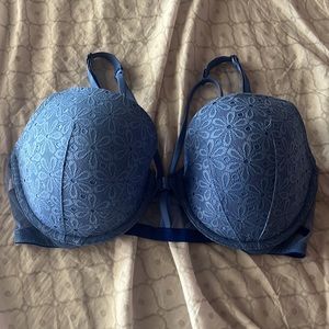 Victoria Secret bra, Size 38D, bright blue